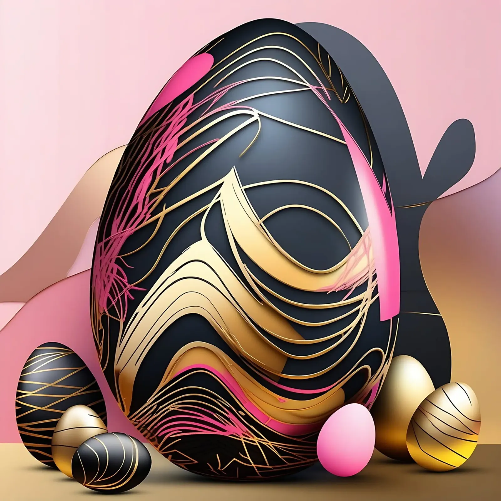 Deco_Eggs_1 pellicola backlit da Pink- und LoveArt by LK