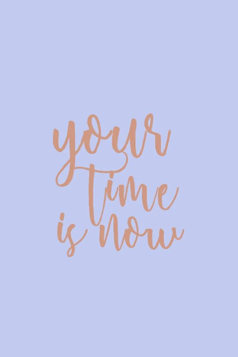 Your Time Is Now poster de Ayleen