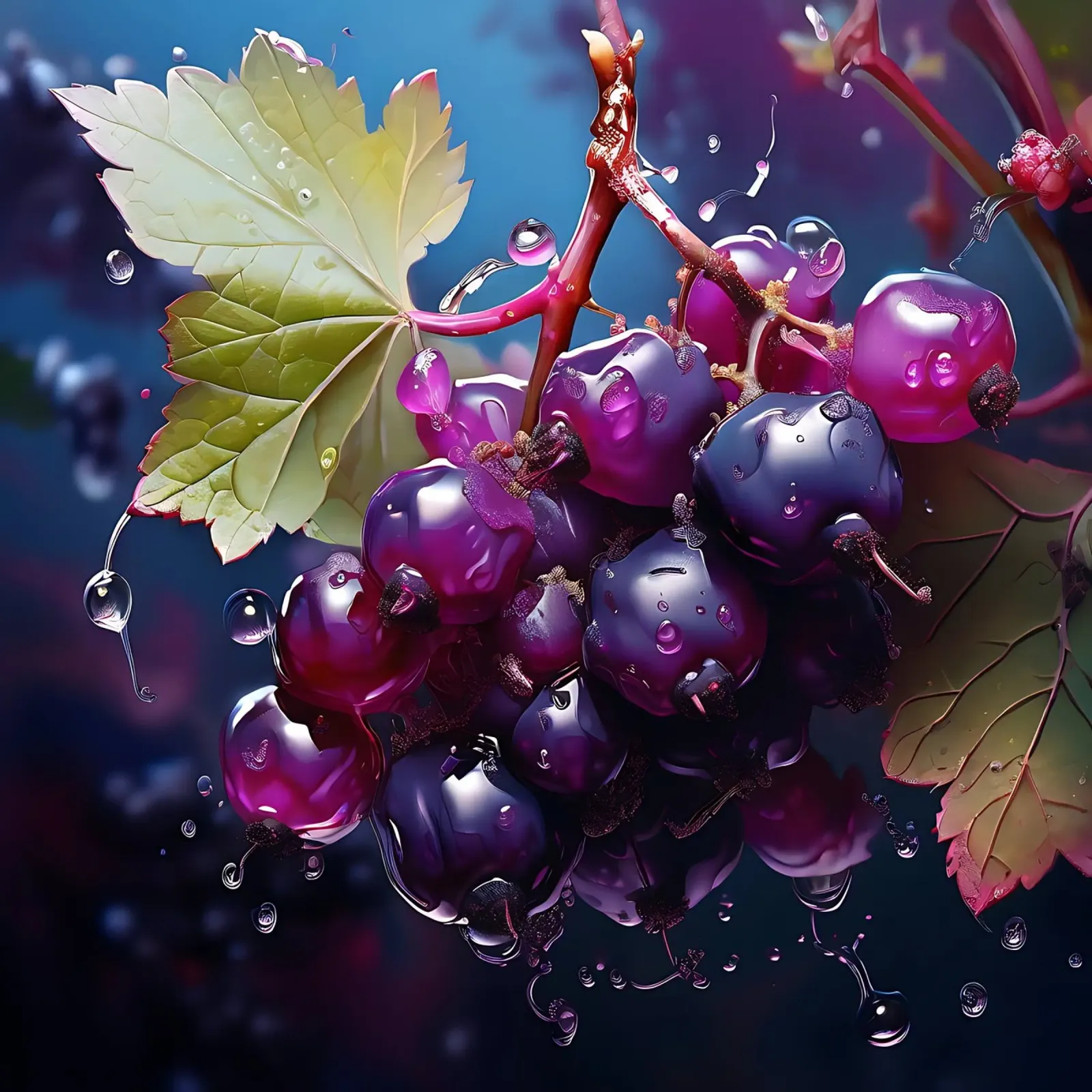 Johannisbeeren_1 pellicola backlit da Pink- und LoveArt by LK