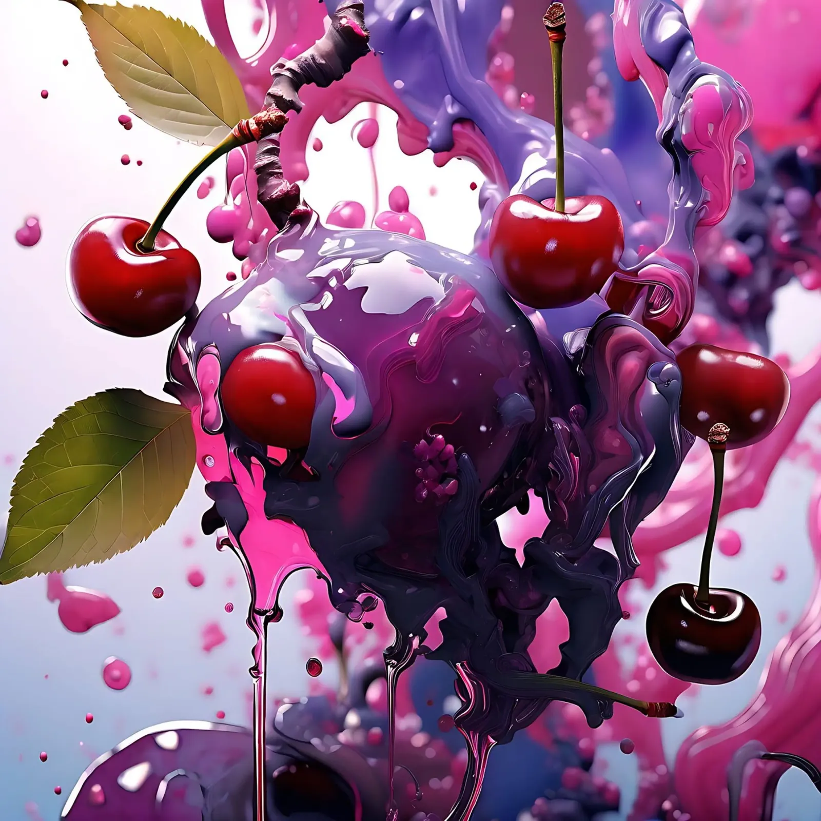 Ciliegie_1 plexiglass da Pink- und LoveArt by LK