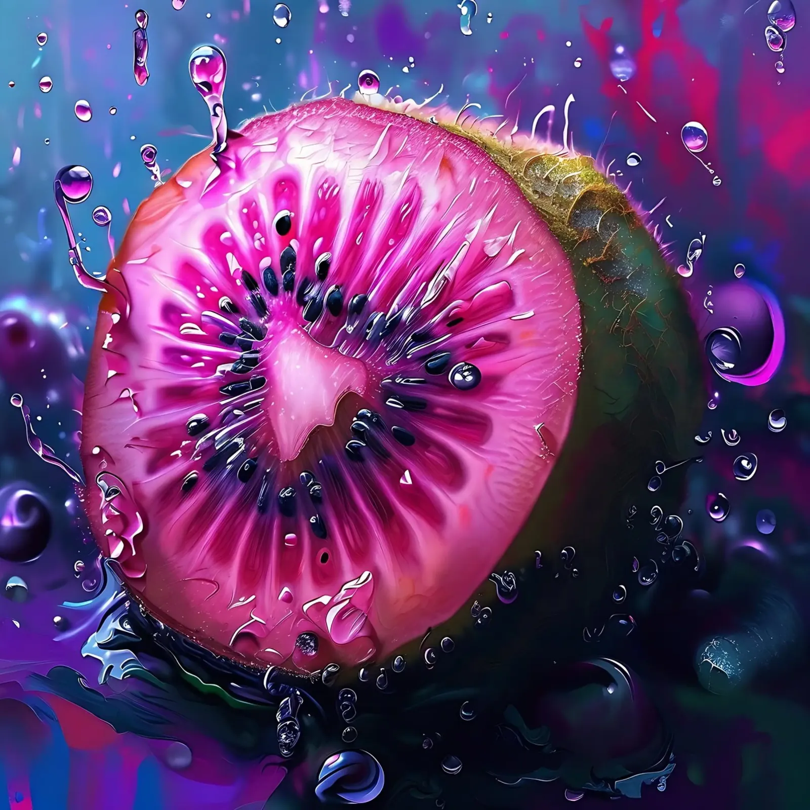 Kiwi_1 pellicola backlit da Pink- und LoveArt by LK