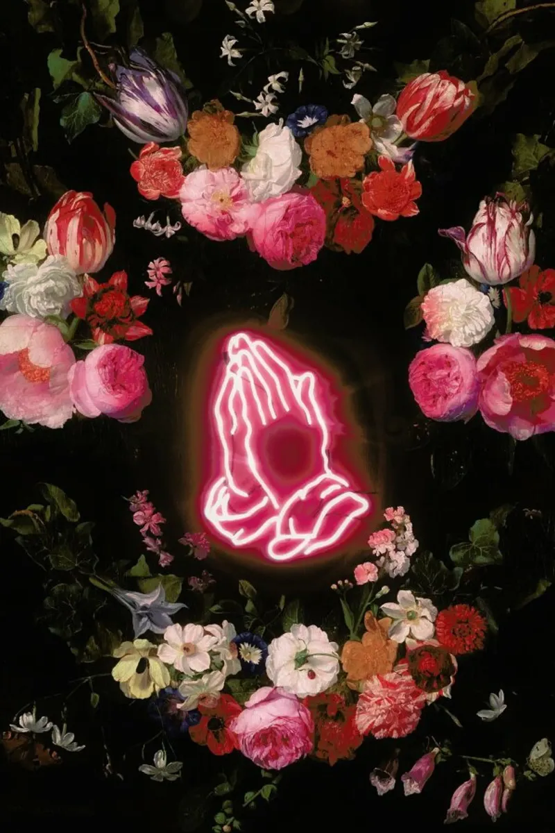 Praying For Flowers poster da Jonas Loose