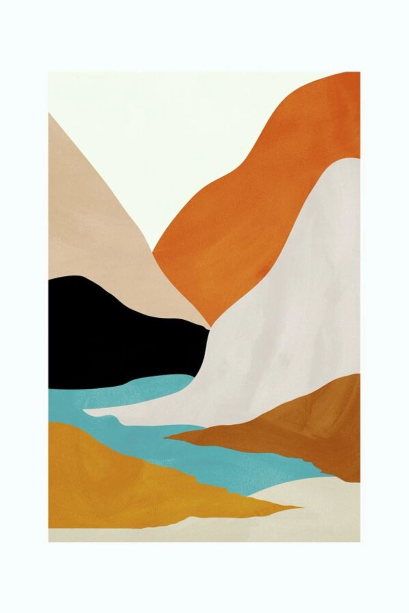 Mountainscape poster de Pure