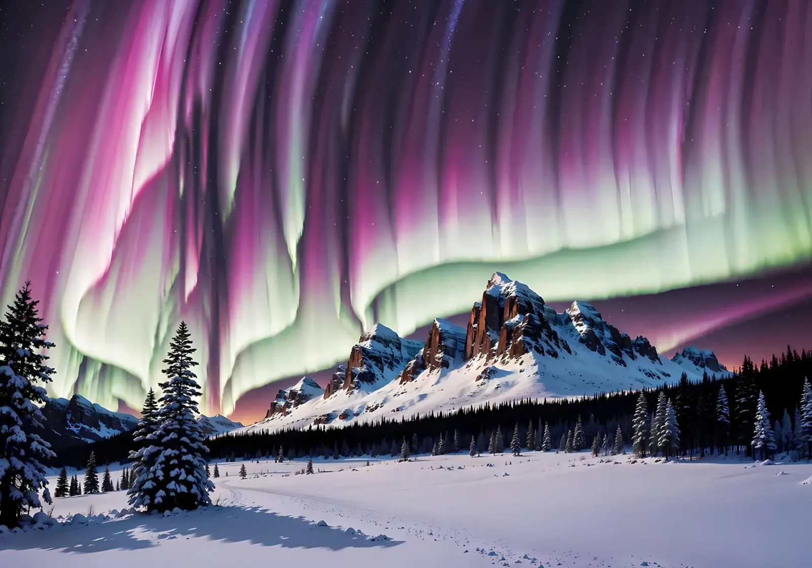 L'aurora boreale pellicola backlit da Matthew Katz