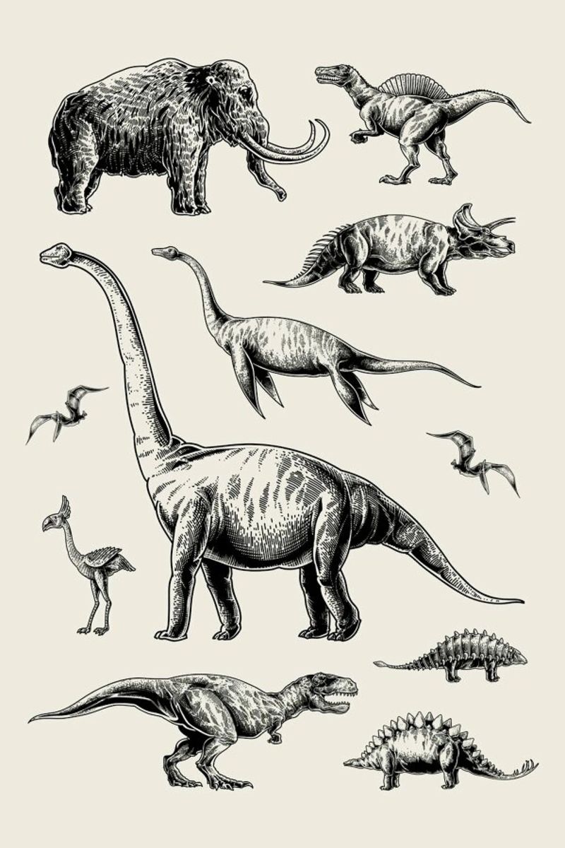 Prehistoric Beasts poster de Flora & Fauna