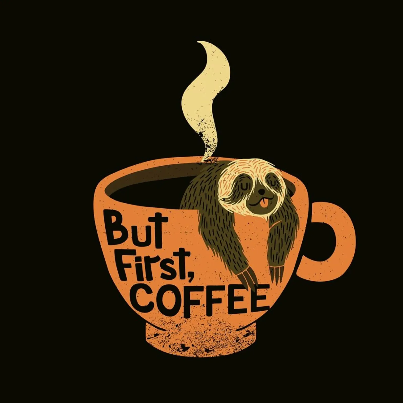 But First Coffee hahnemühle van Tobe Fonseca