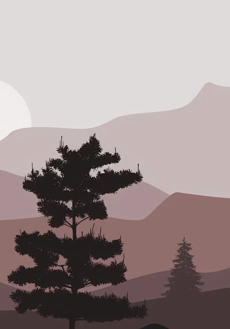 Strati di montagna sorgere del sole poster da Bartosz Powalka