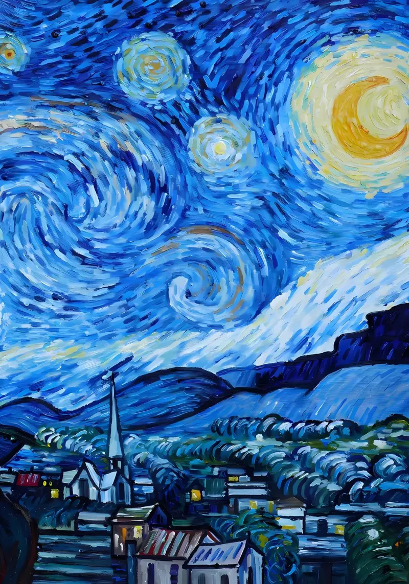 Nuit étoilée hahnemühle de Adrian Patel