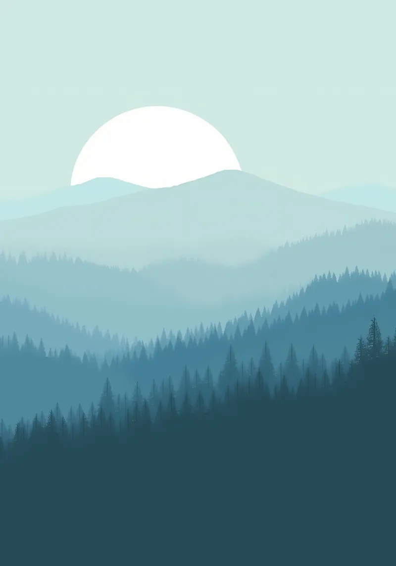 MOUNTAIN LANDSCAPE acrylic glass by Bartosz Powalka