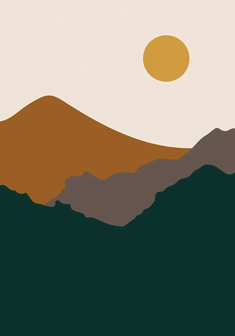 Paisaje natural v5 hahnemühle de Bartosz Powalka