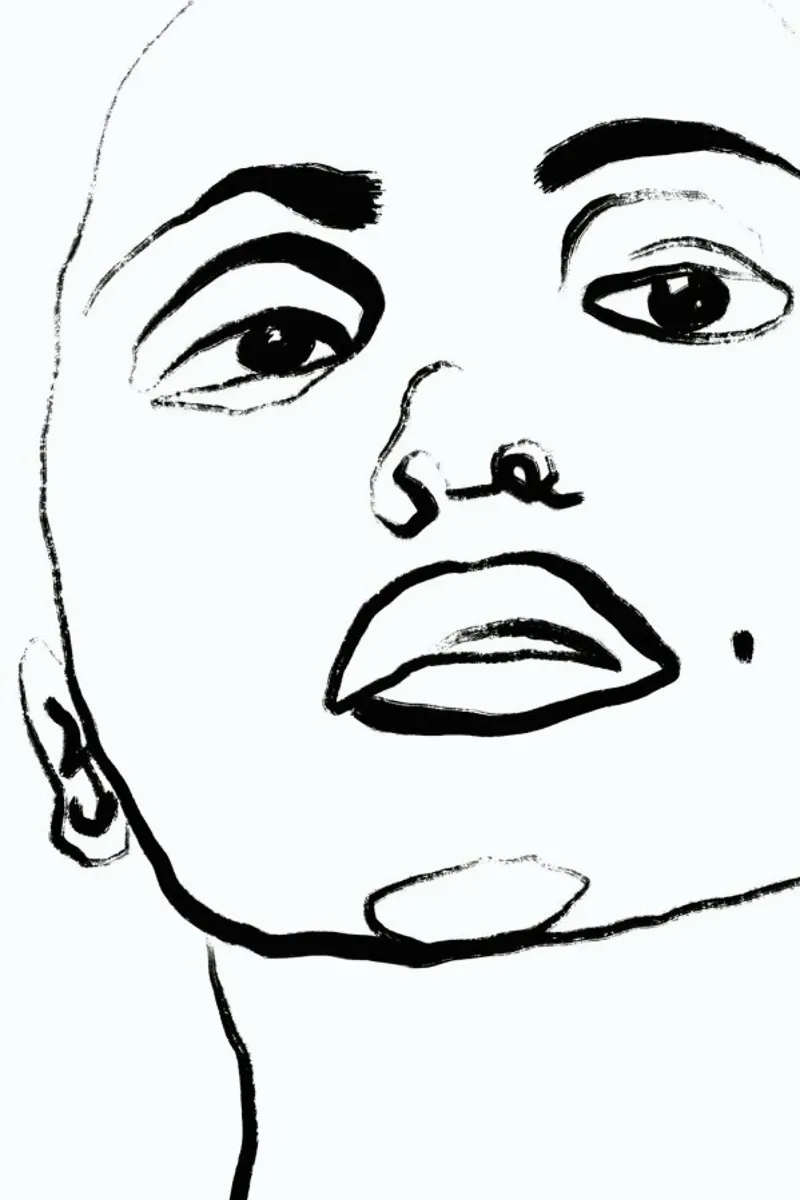See Me poster con telaio in plastica da Graphite