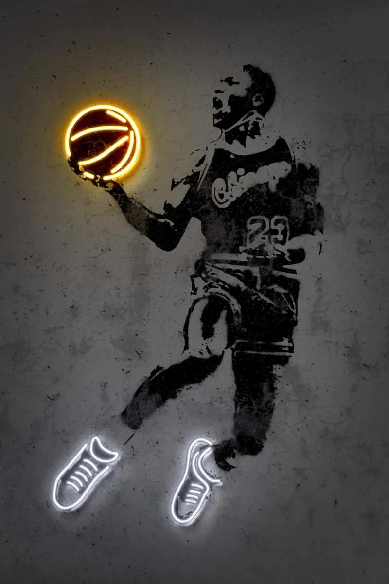 23 Legend poster con telaio in alluminio da Octavian