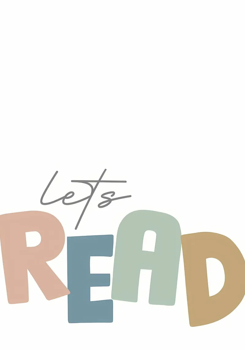 Lets Read canvas by Aiden Garcia