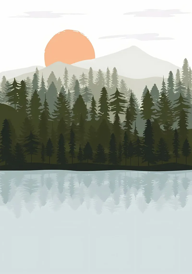 Sun Set on mountain canvas by Bartosz Powalka
