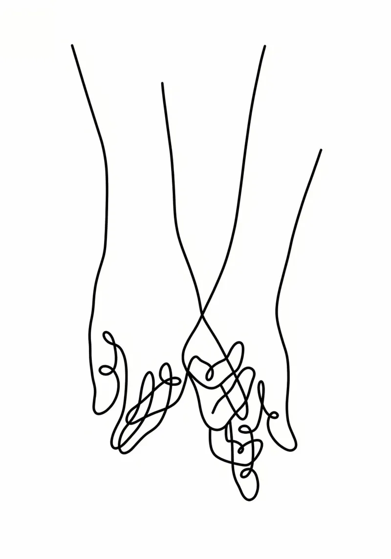 Line art pellicola backlit da Aiden Garcia