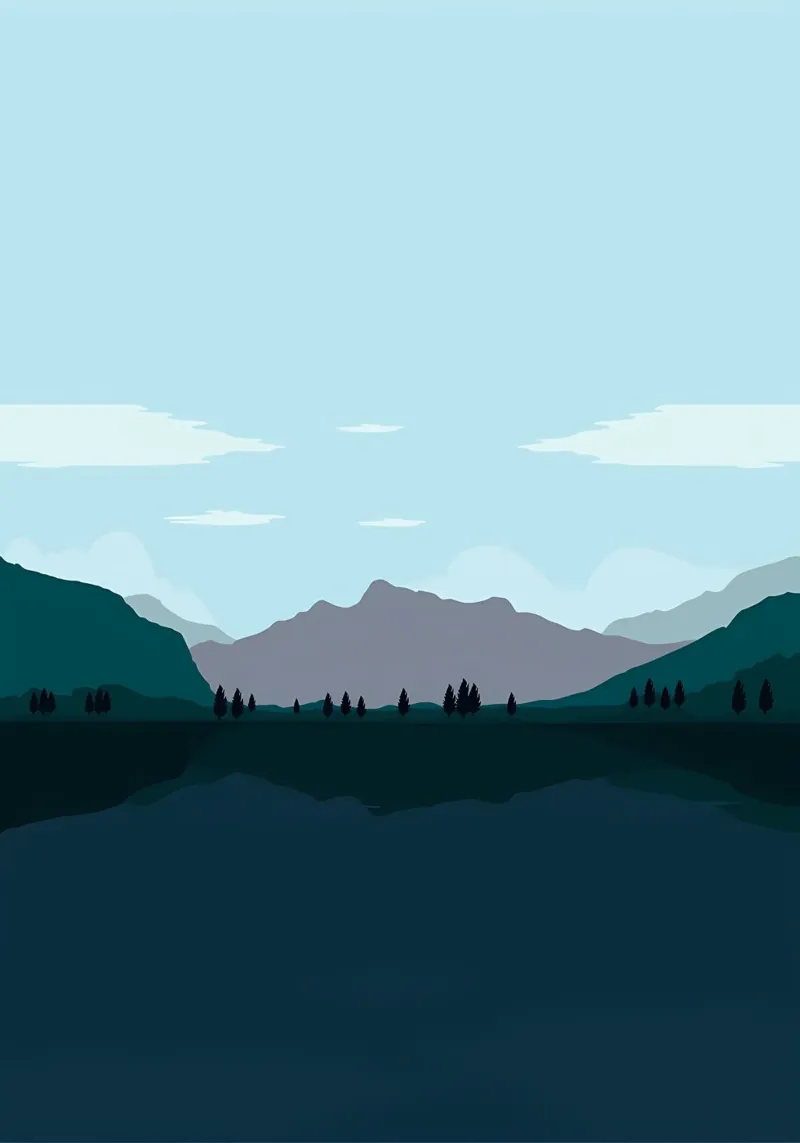 Scenario Flat Design carta hahnemühle da Bartosz Powalka