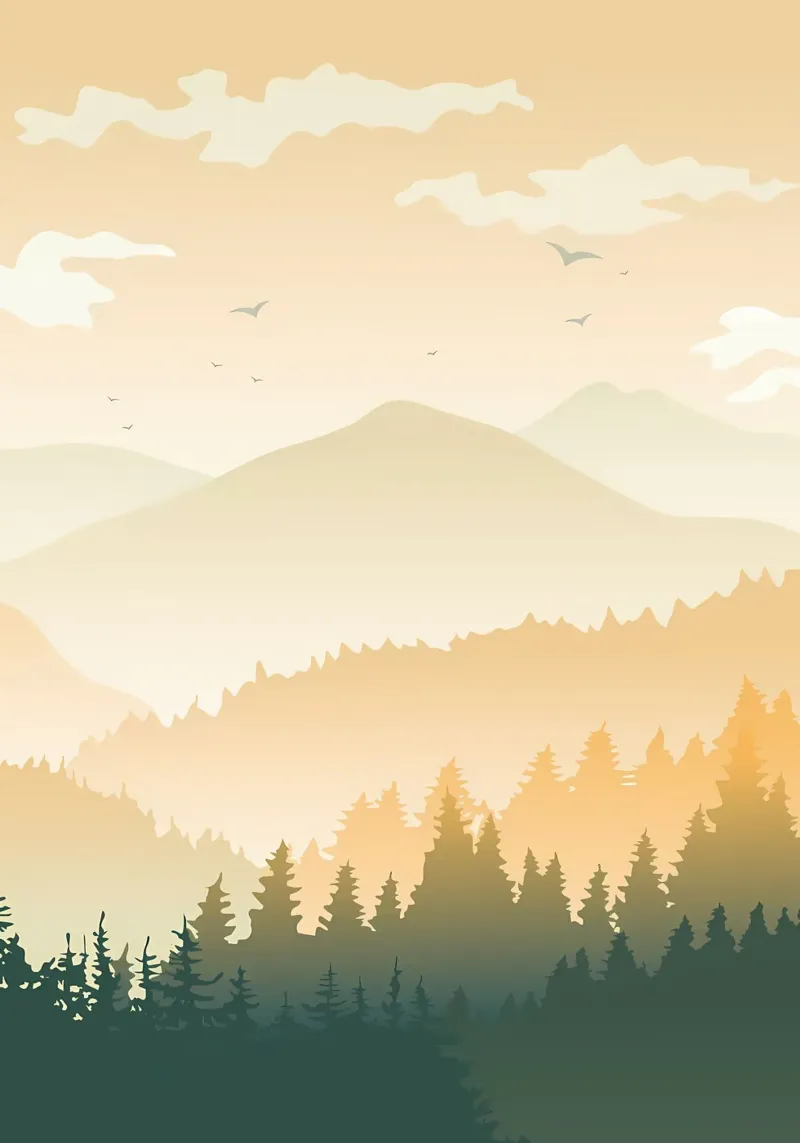 Landscape Mountain Hill hahnemühle by Bartosz Powalka