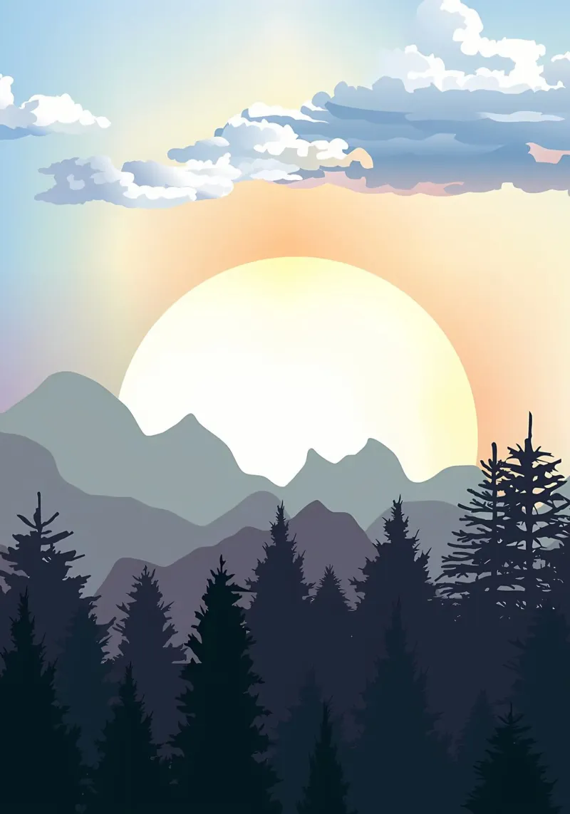 Poster Berge Hahnemühle von Bartosz Powalka