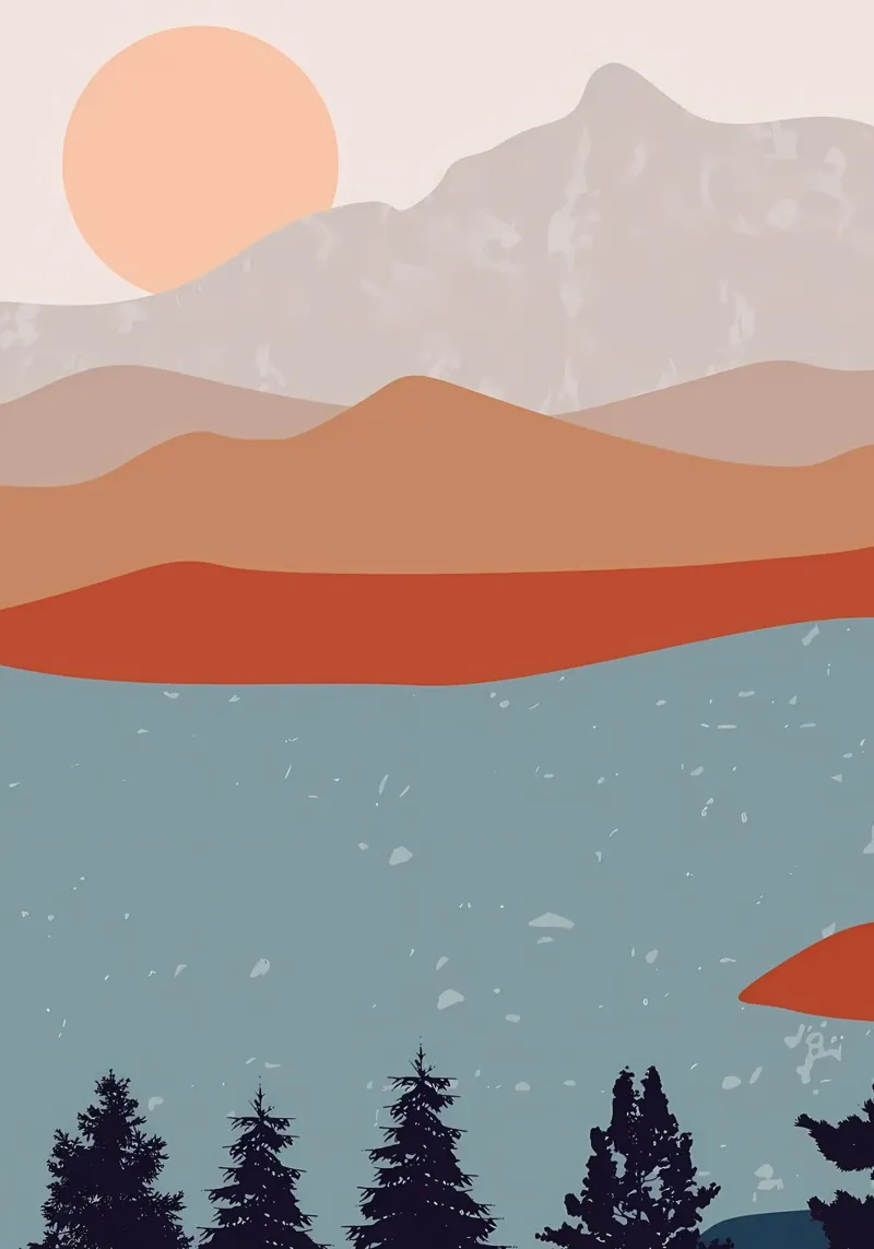 Sunrise river landscapes forex plate by Bartosz Powalka