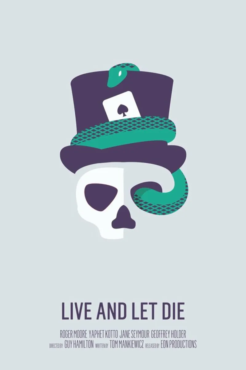 Live And Let Die pellicola backlit da Bruno Morphet