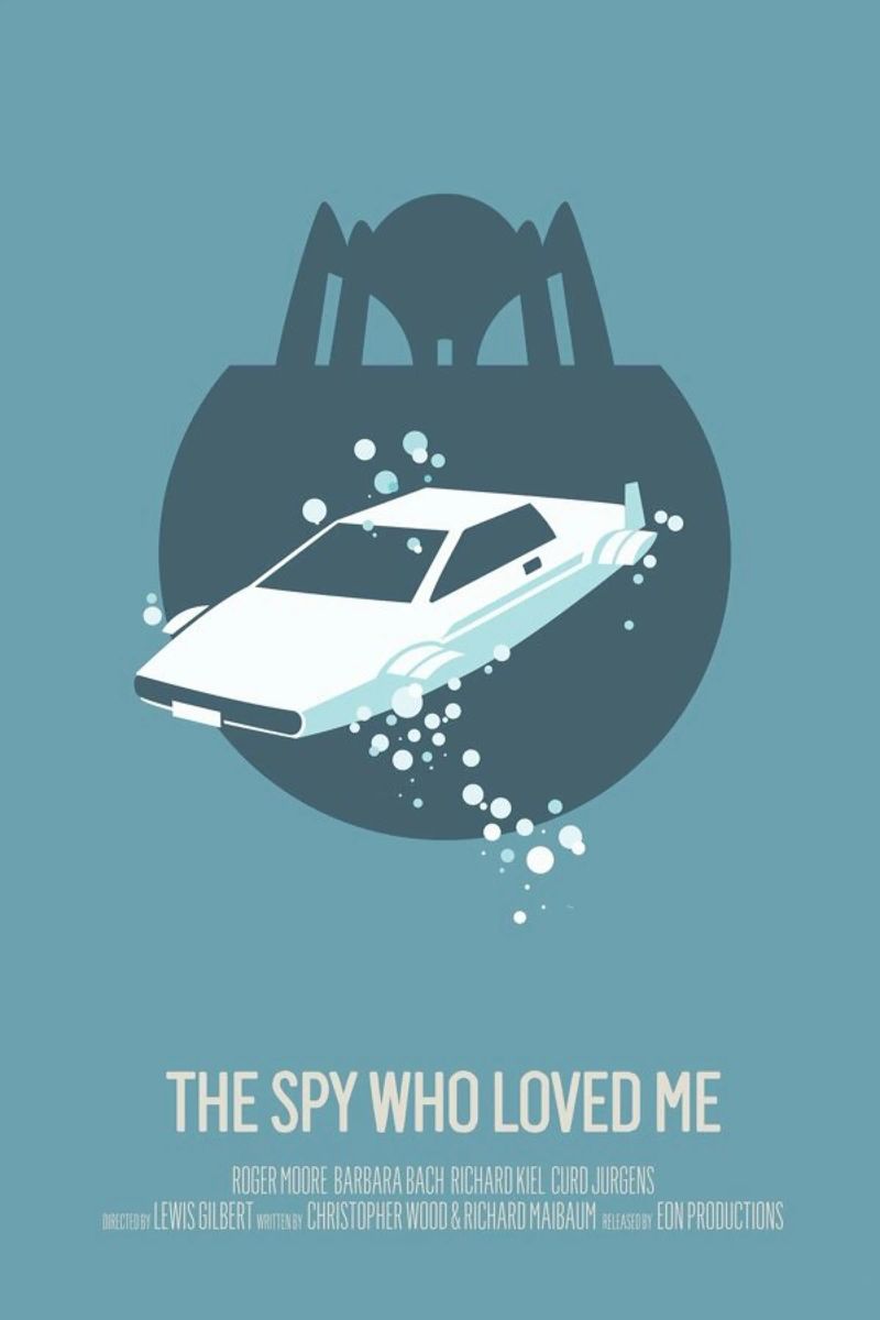 The Spy Who Loved Me Poster von Bruno Morphet