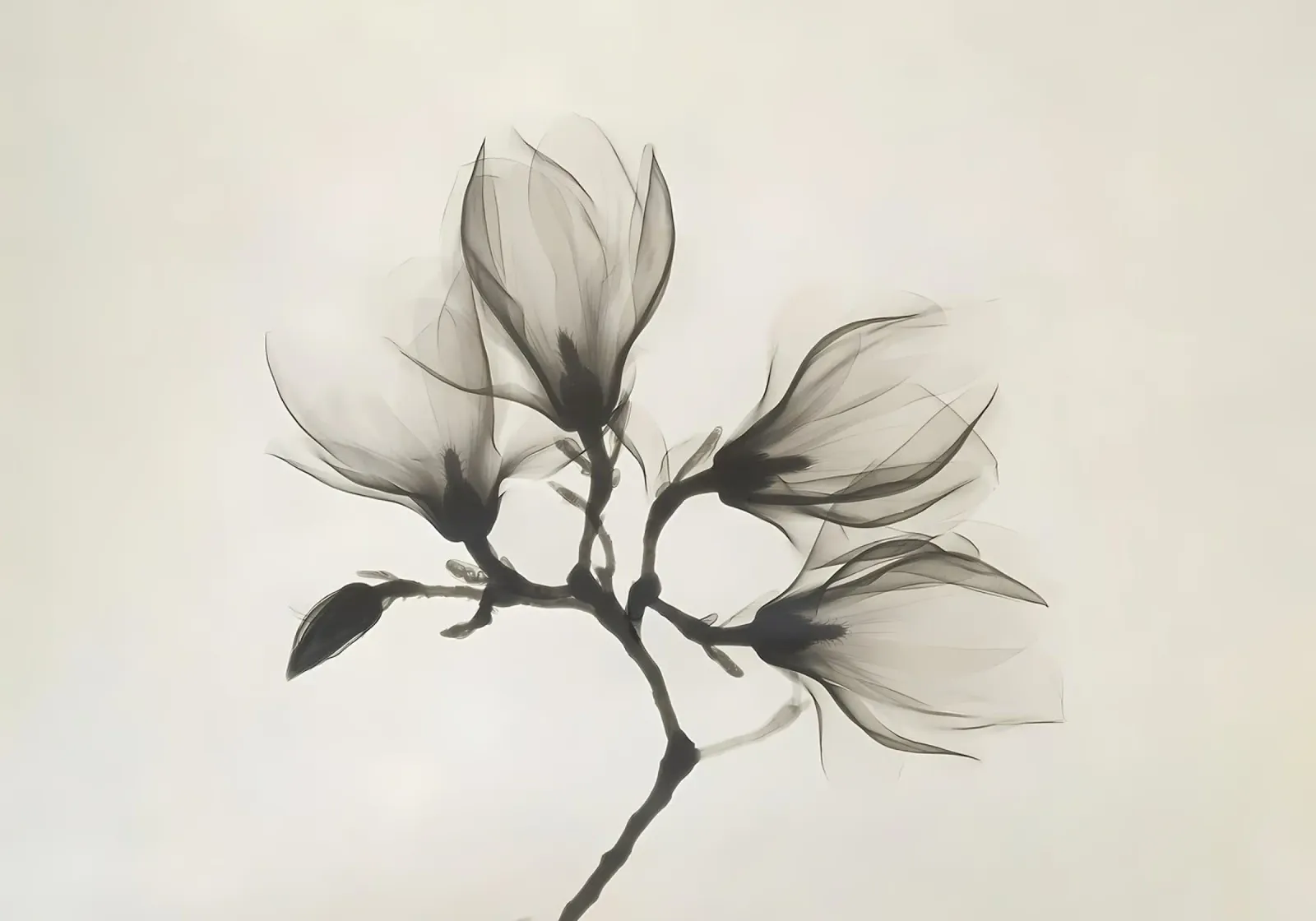 Magnolia Branch pellicola backlit da Nicholas Campbell