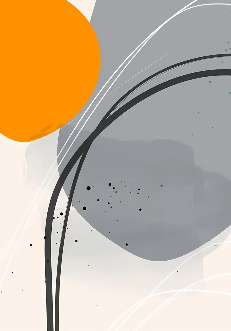 Abstract Minimalistic 2 canvas by Aiden Garcia