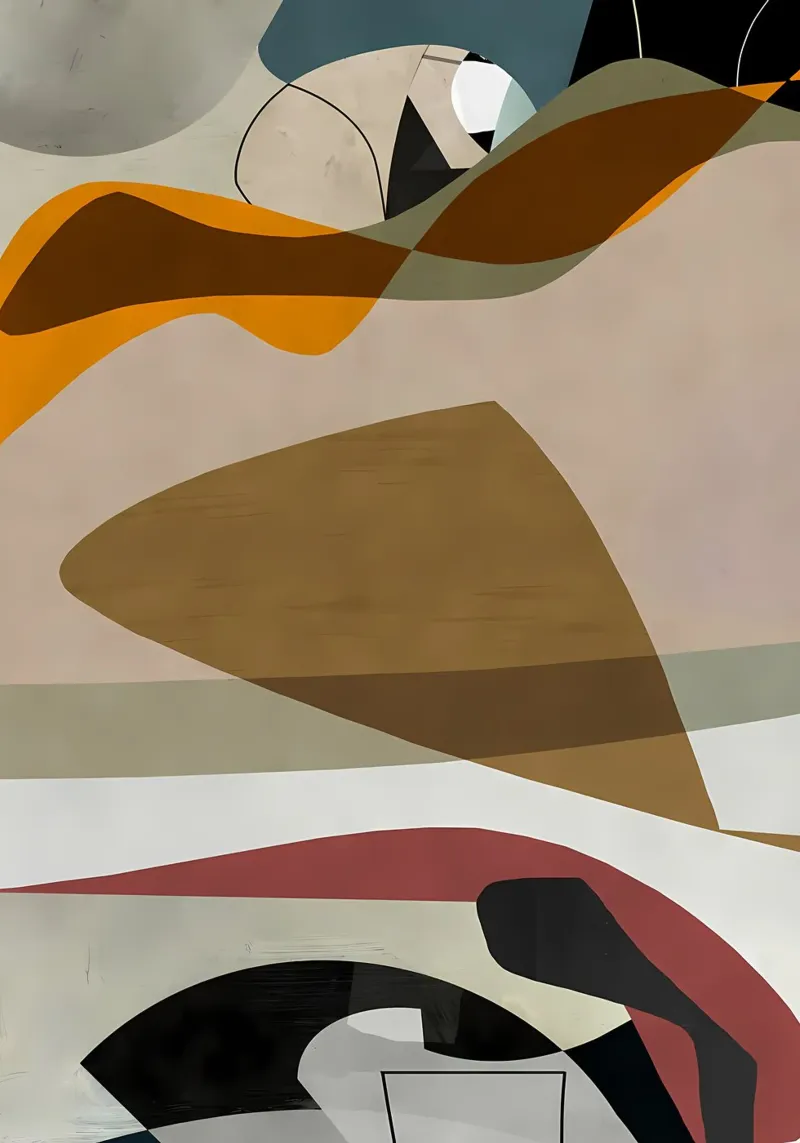 Mid Century 60 acrylic glass by Aiden Garcia