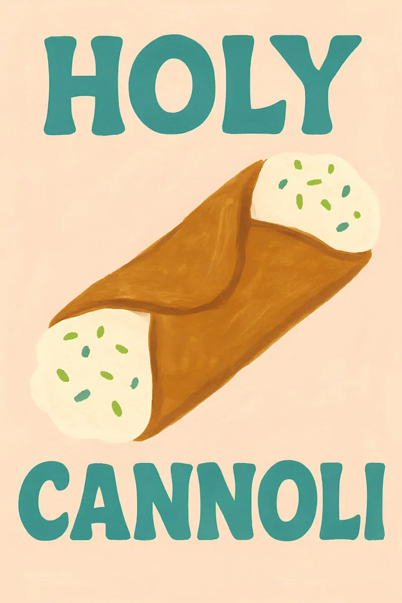 Holy Cannoli – Süßes Statement hahnemühle by Grande Bellezza