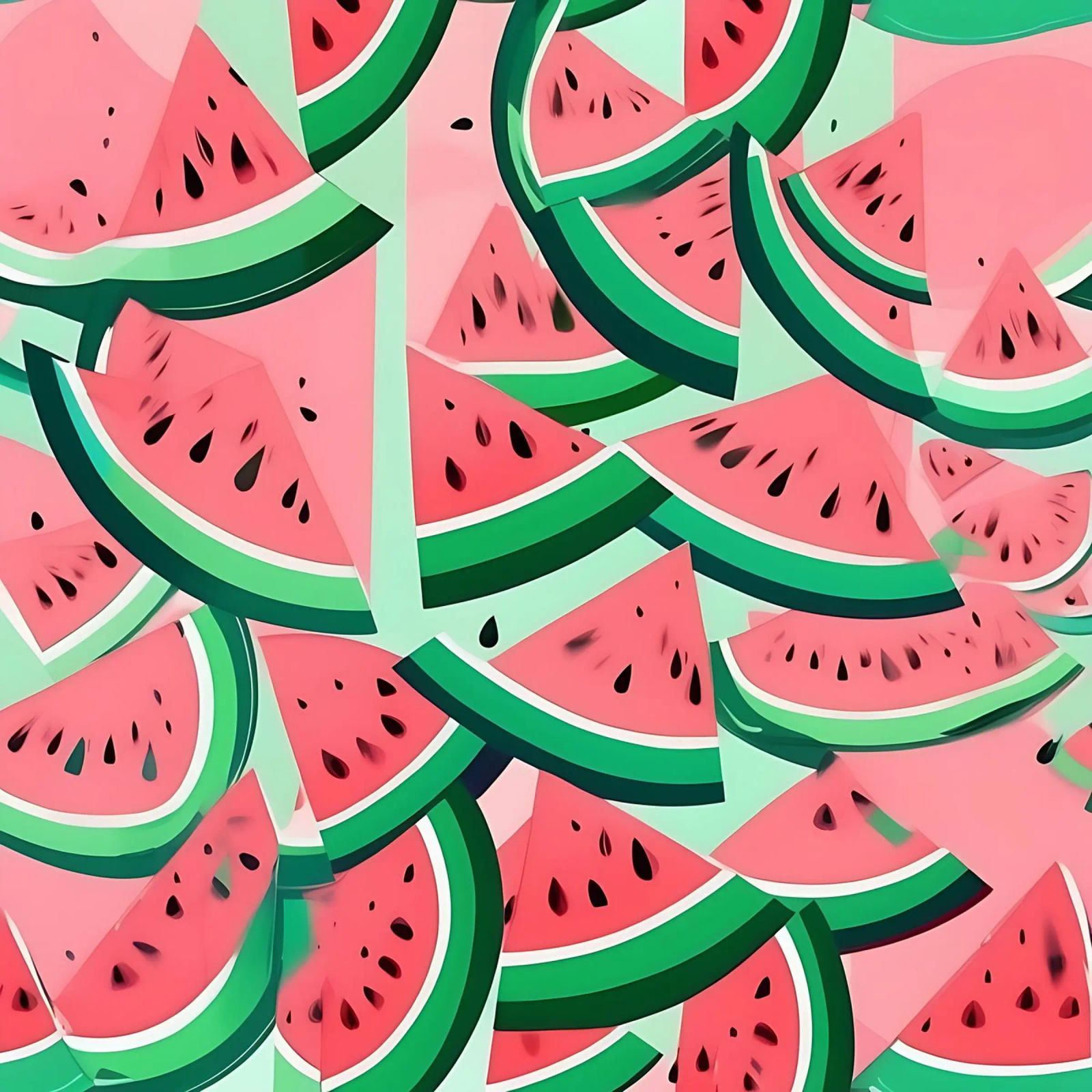 Watermelon_style_A_3 poster by Pink- und LoveArt by LK
