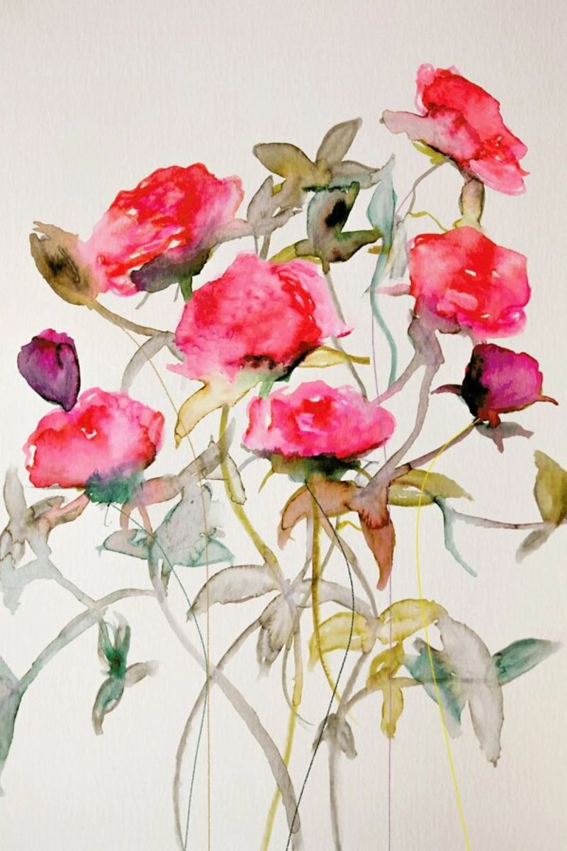 Rosa poster de Leigh Viner