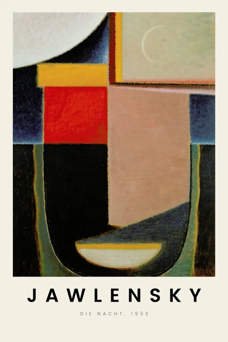 Alexej von Jawlensky - Die Nacht Forex-Platte von ARTOTHEK