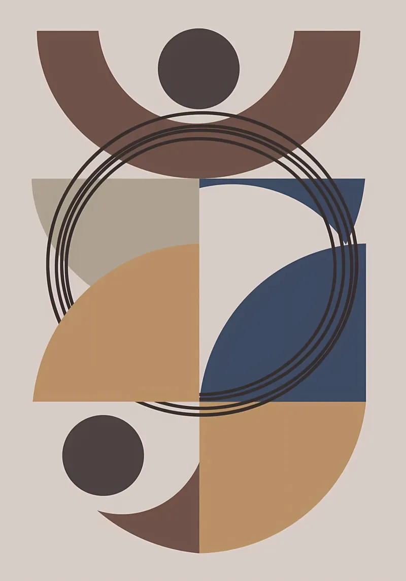 Composición abstracta 942 metacrilato de Aiden Garcia