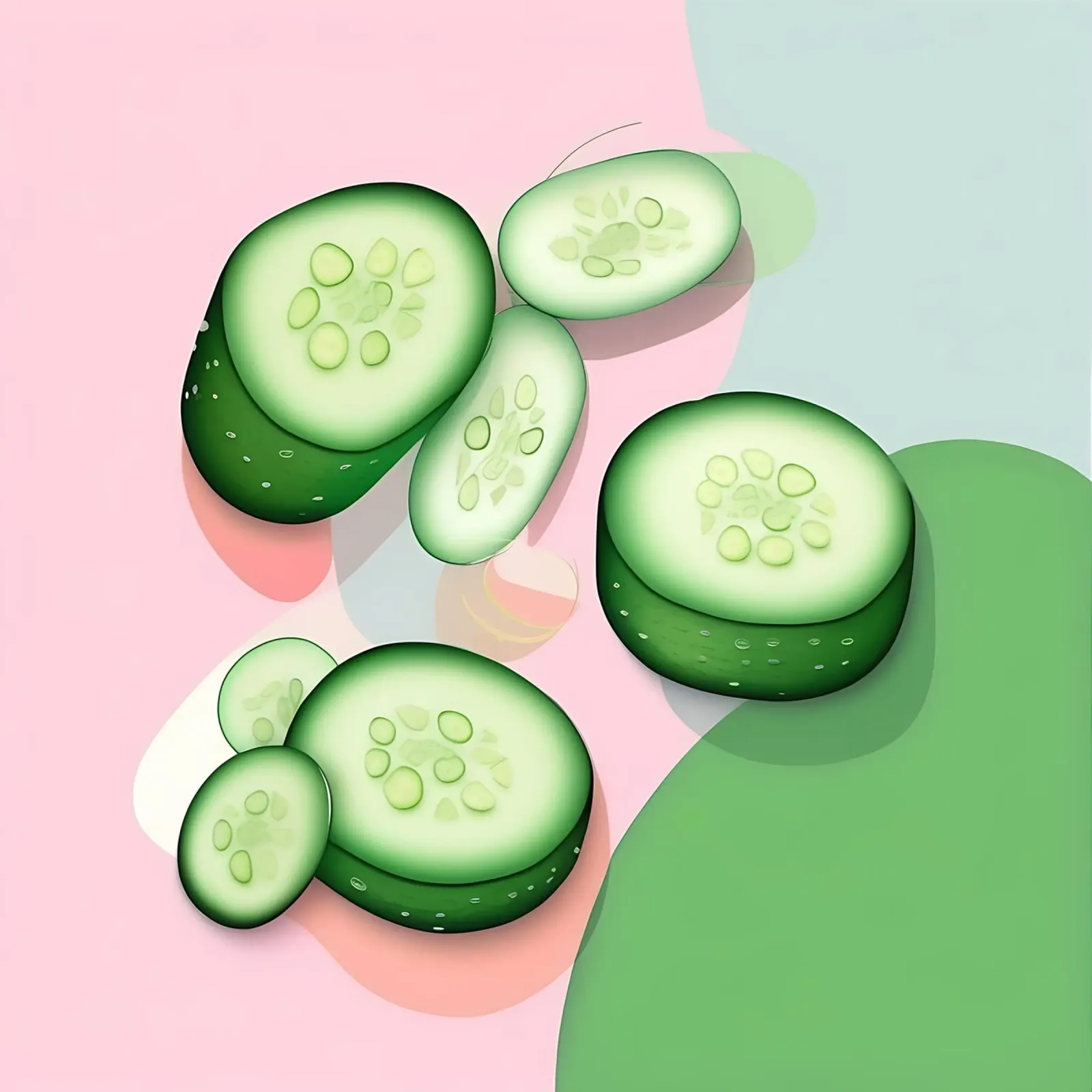 Cucumber_Style_A_1 hahnemühle by Pink- und LoveArt by LK