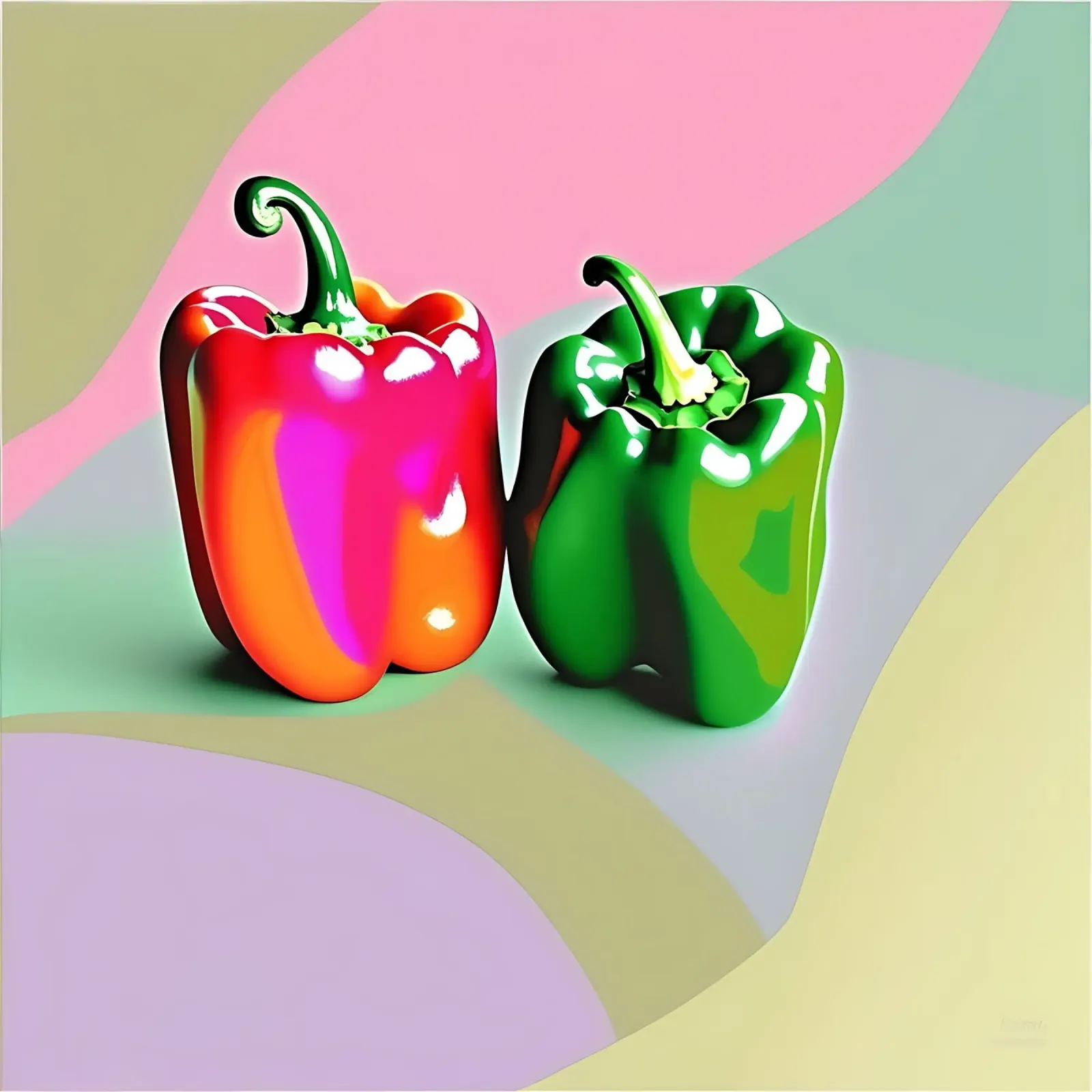 Paprika_Stil_A_4 pellicola backlit da Pink- und LoveArt by LK