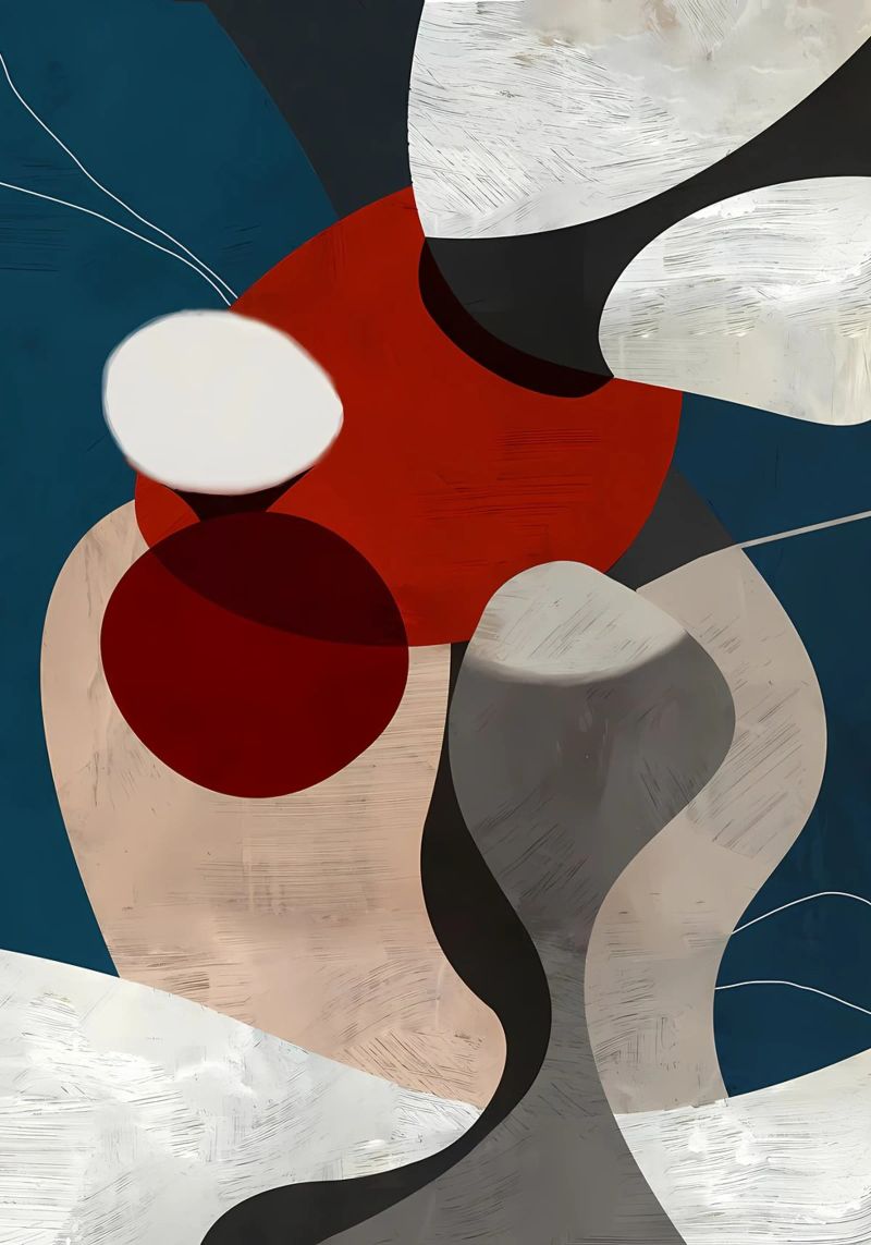 Modern Abstract 87 acrylic glass by Aiden Garcia