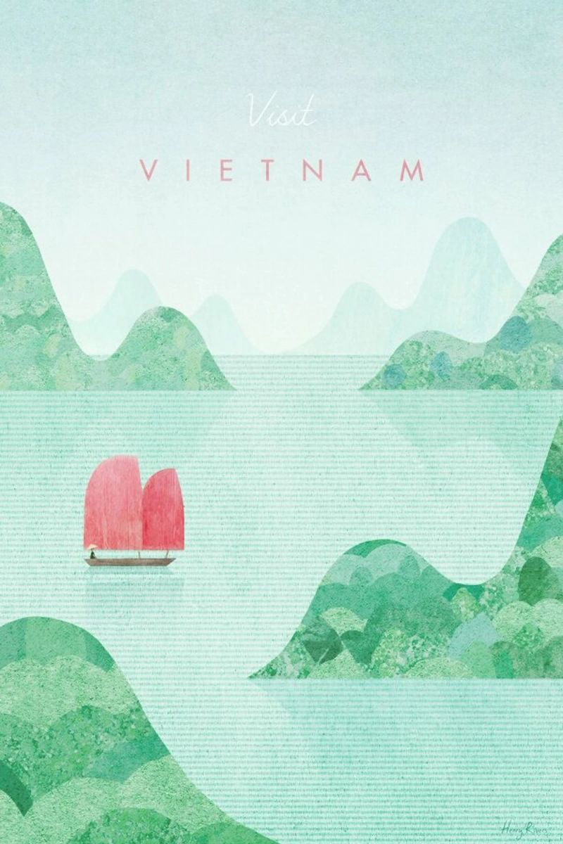 Vietnam Leinwand von Henry Rivers