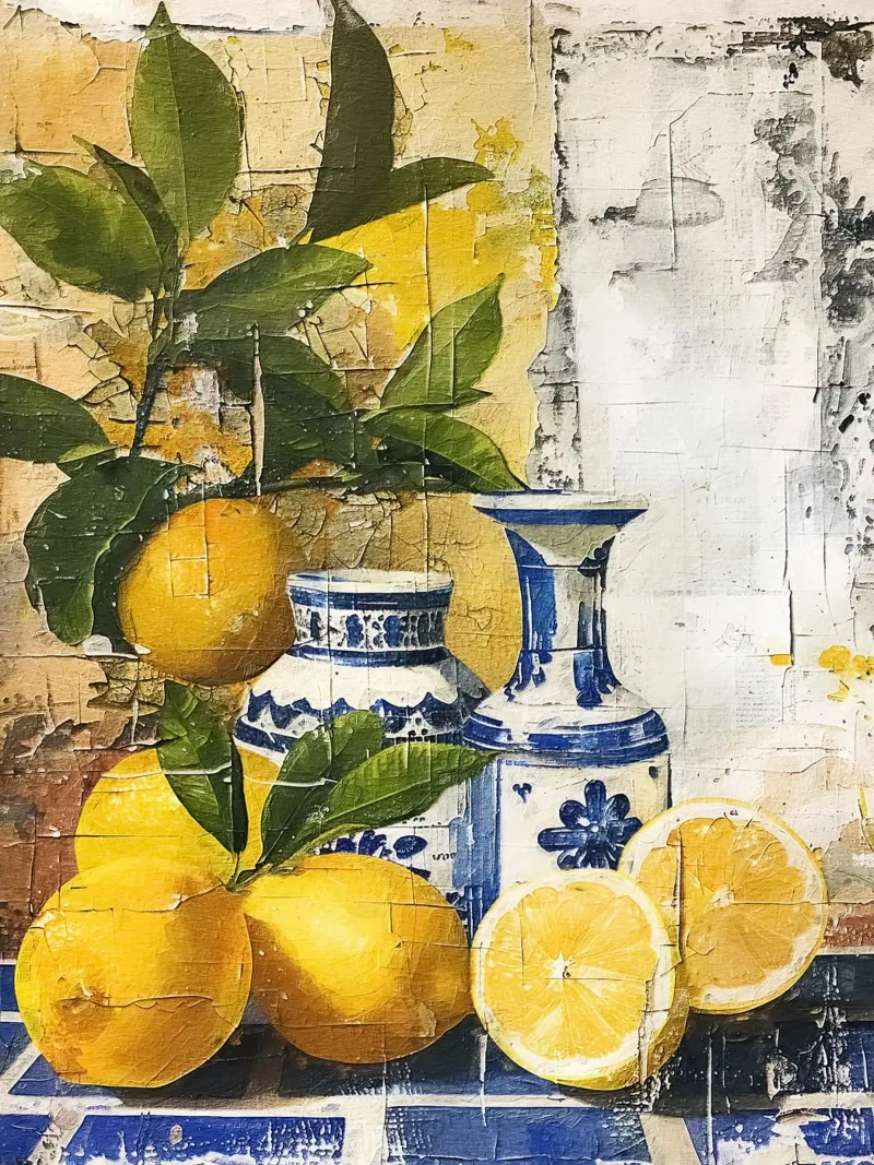 Lemons and vases pellicola backlit da LisaArtes