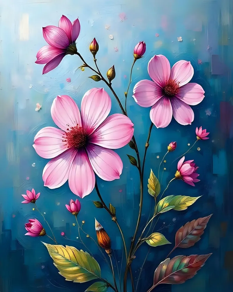 Blumen_1 pellicola backlit da Pink- und LoveArt by LK
