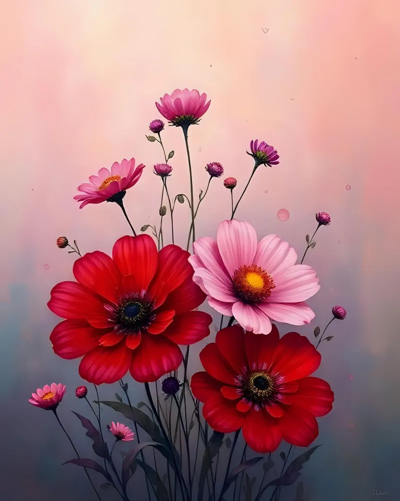 Blumen_6 pellicola backlit da Pink- und LoveArt by LK