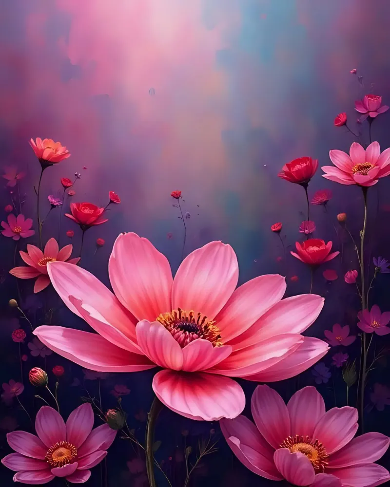 Blumen_7 pellicola backlit da Pink- und LoveArt by LK