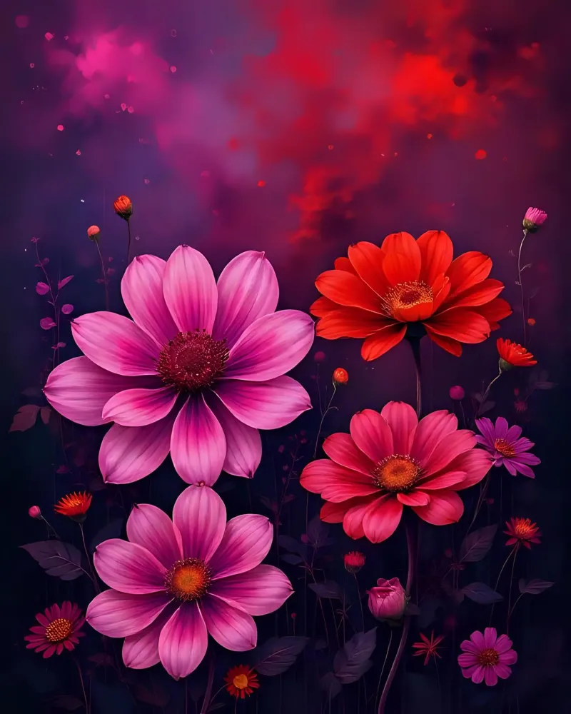 Blumen_9 pellicola backlit da Pink- und LoveArt by LK