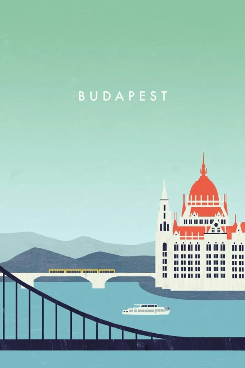 Budapest pellicola backlit da Katinka Reinke