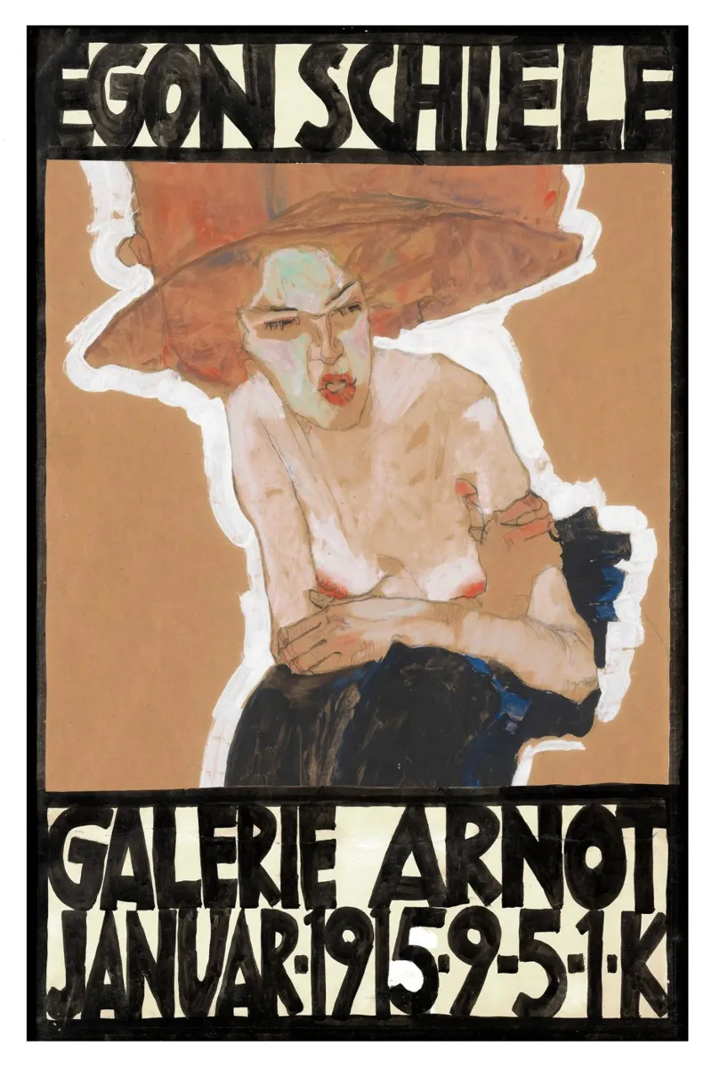 Egon Schiele - Mostra - Il Gongolo poster da Old Masters