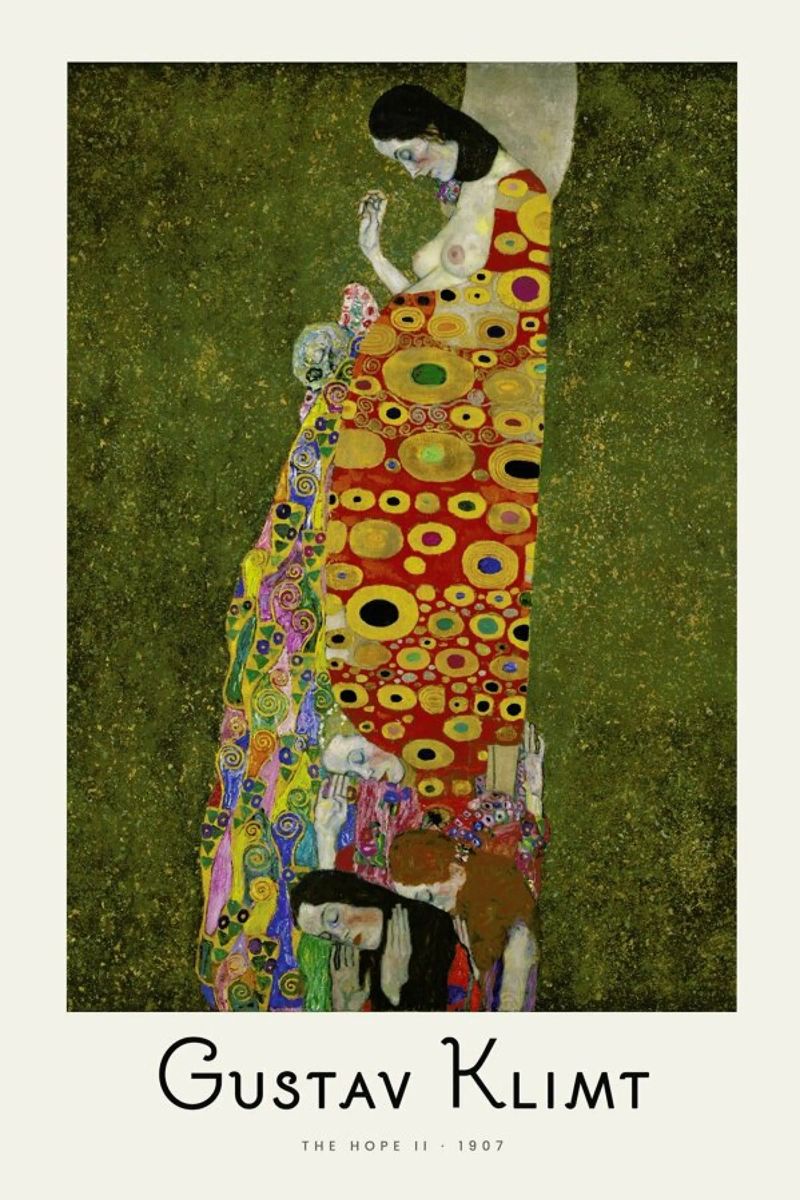 Klimt - The Hope II Poster von ARTOTHEK