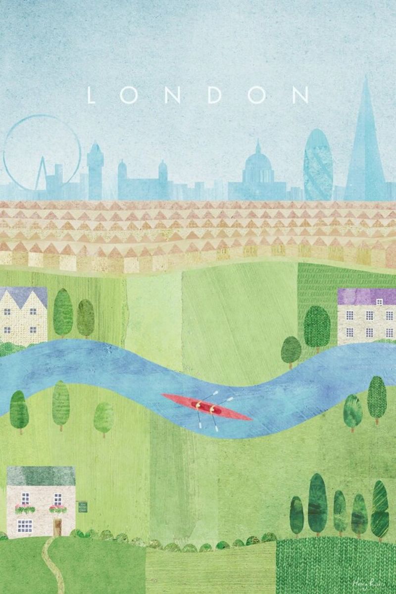 London II poster by Henry Rivers