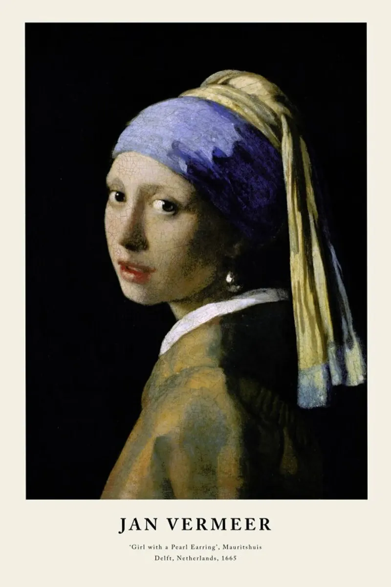 Jan Vermeer van Delft - Girl with a Pearl Earring carta hahnemühle da ARTOTHEK