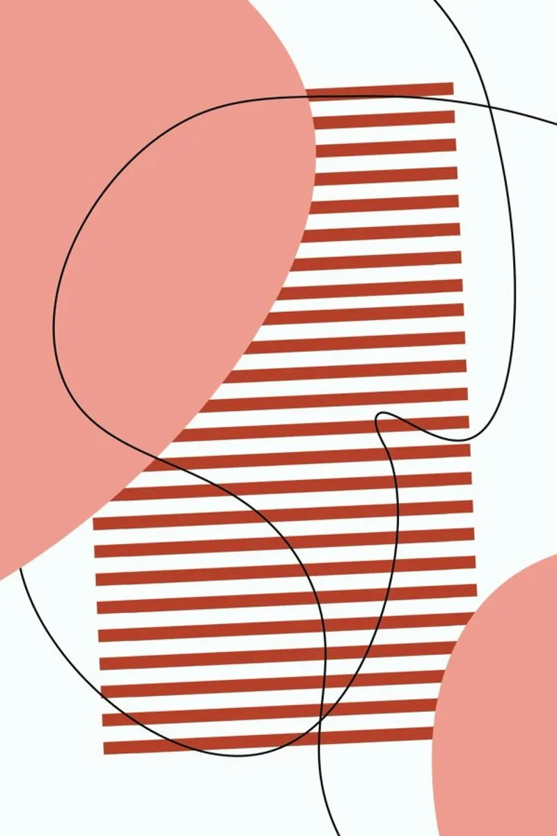 Graphic Shapes I pellicola backlit da Linda Gobeta