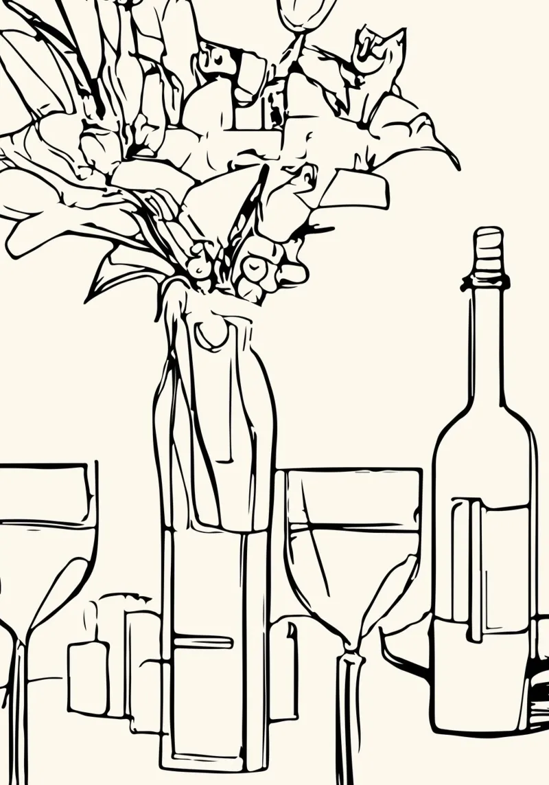Table Still Life No 03 carta hahnemühle da treechild