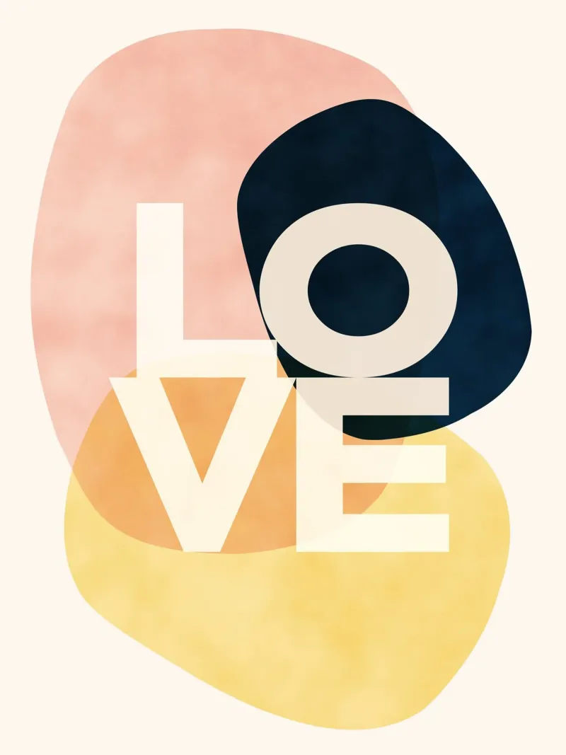 Shapes Of Love pellicola backlit da designdn